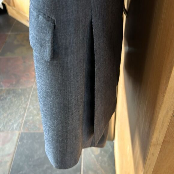 Vintage Pierre Cardin Paris New York 3 piece suit  pants vest jacket Blue 42R - Picture 11 of 17